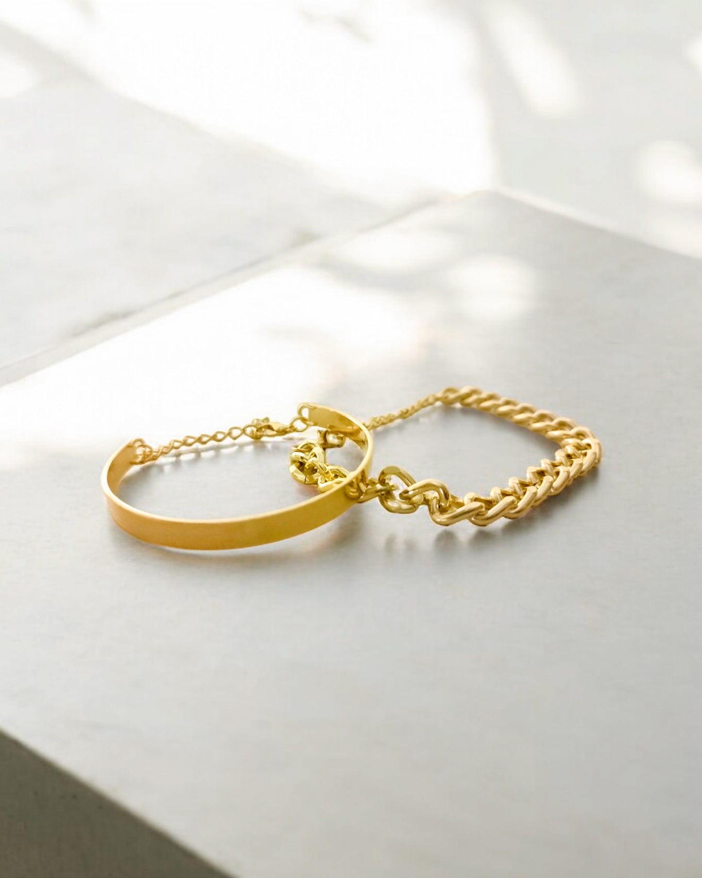Golden Elegance Duo Bracelet