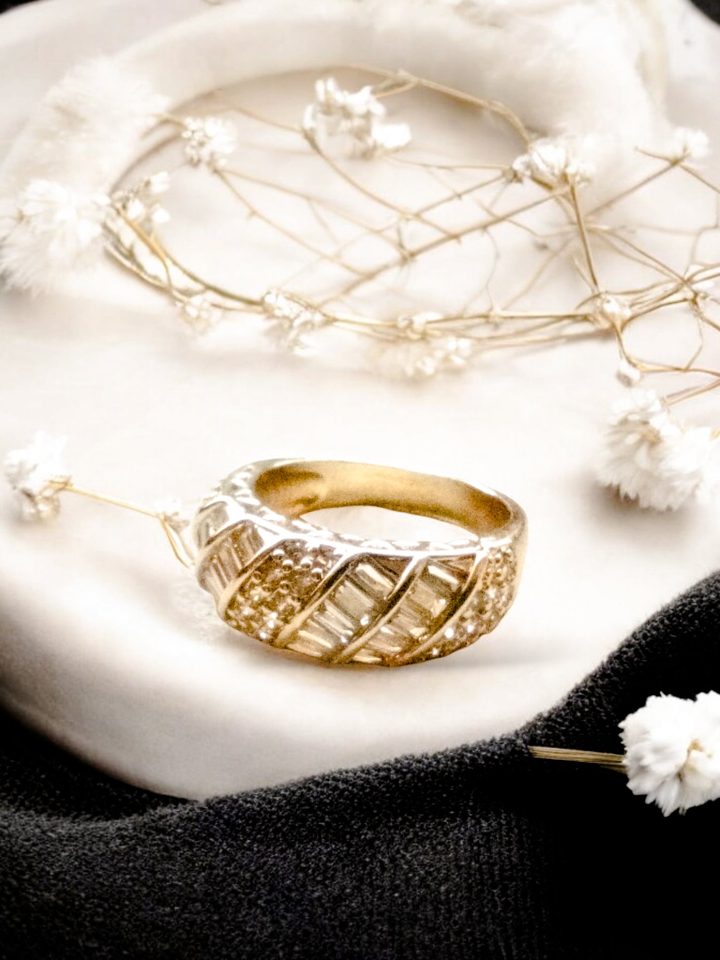 Rose Gold Glamour Ring