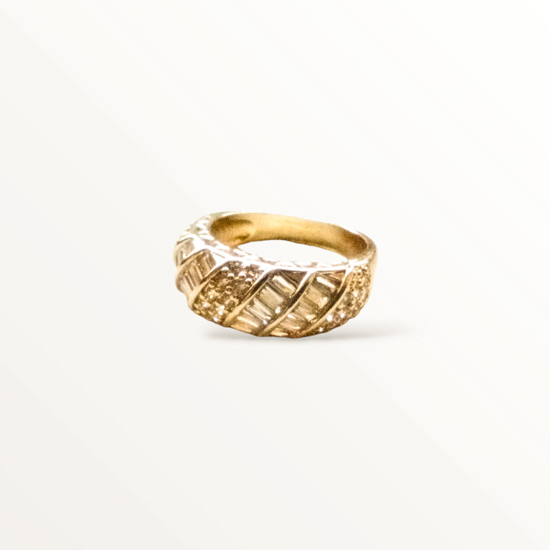 Rose Gold Glamour Ring
