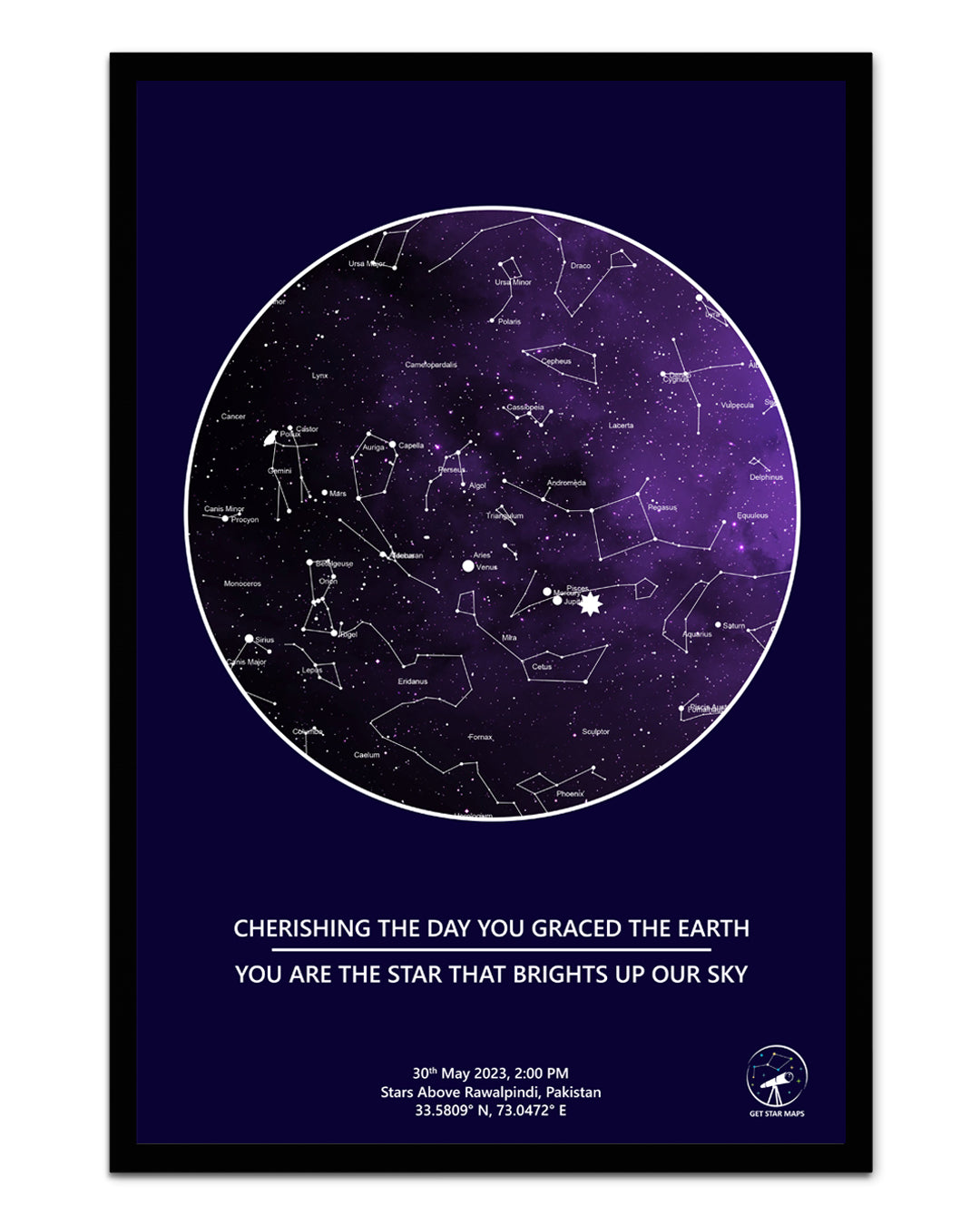 Blue Fury Star Map