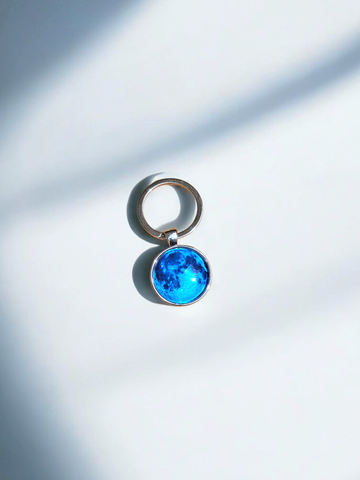 Blue Moon - Key Ring