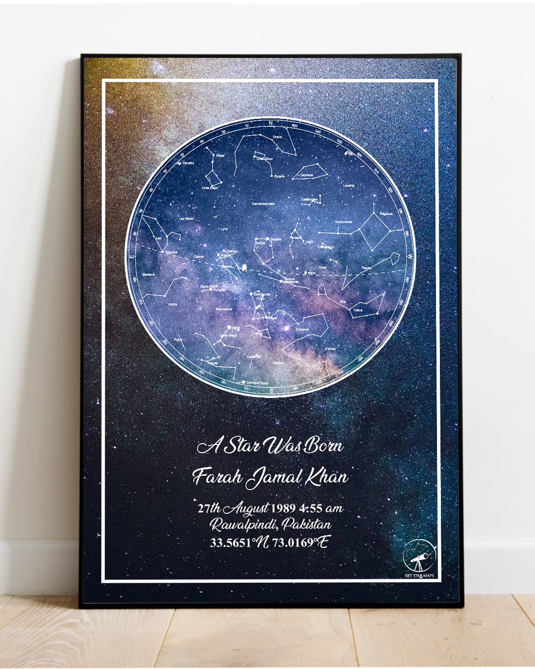 Galaxy Star Map