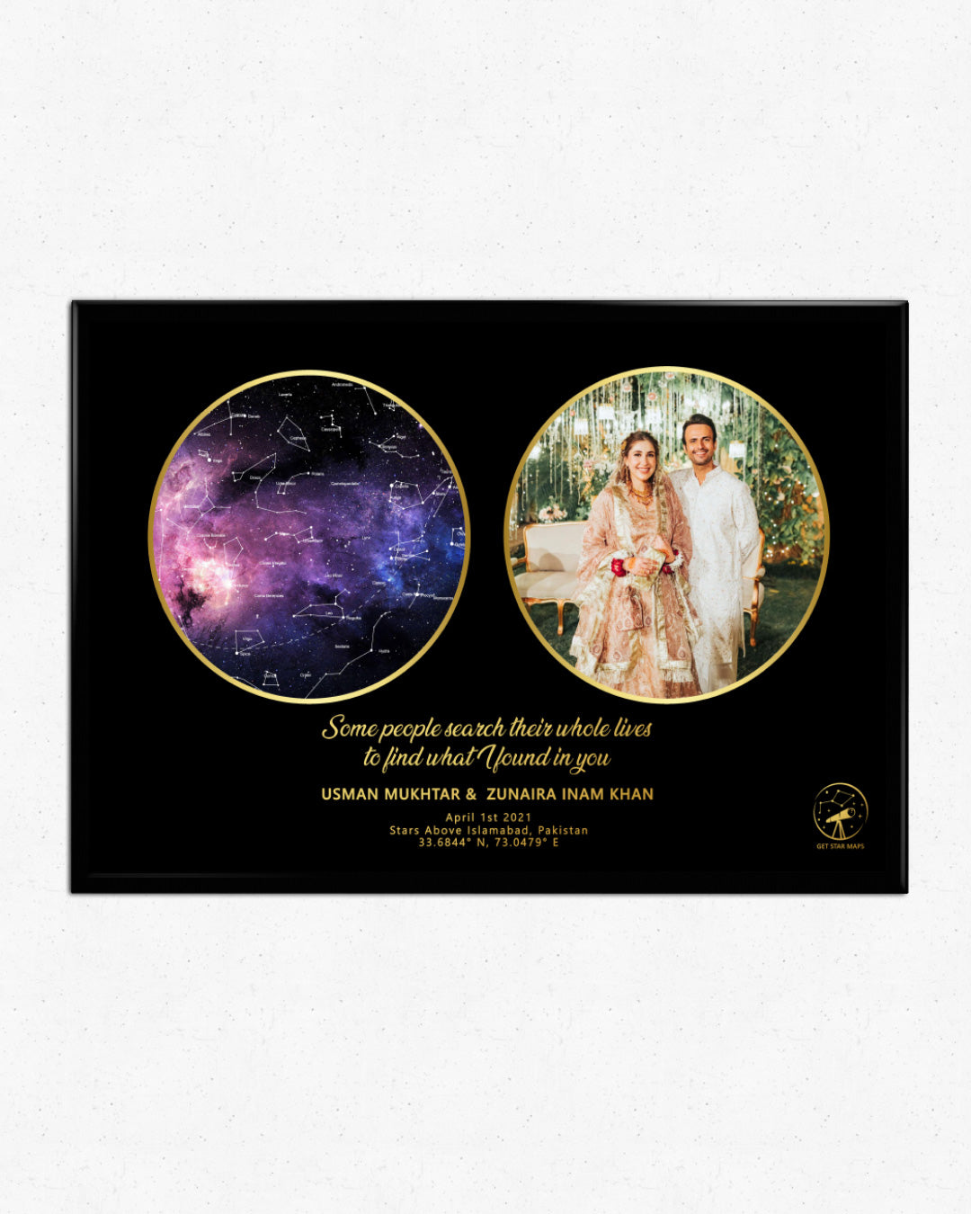 Star Map with Custom Picture