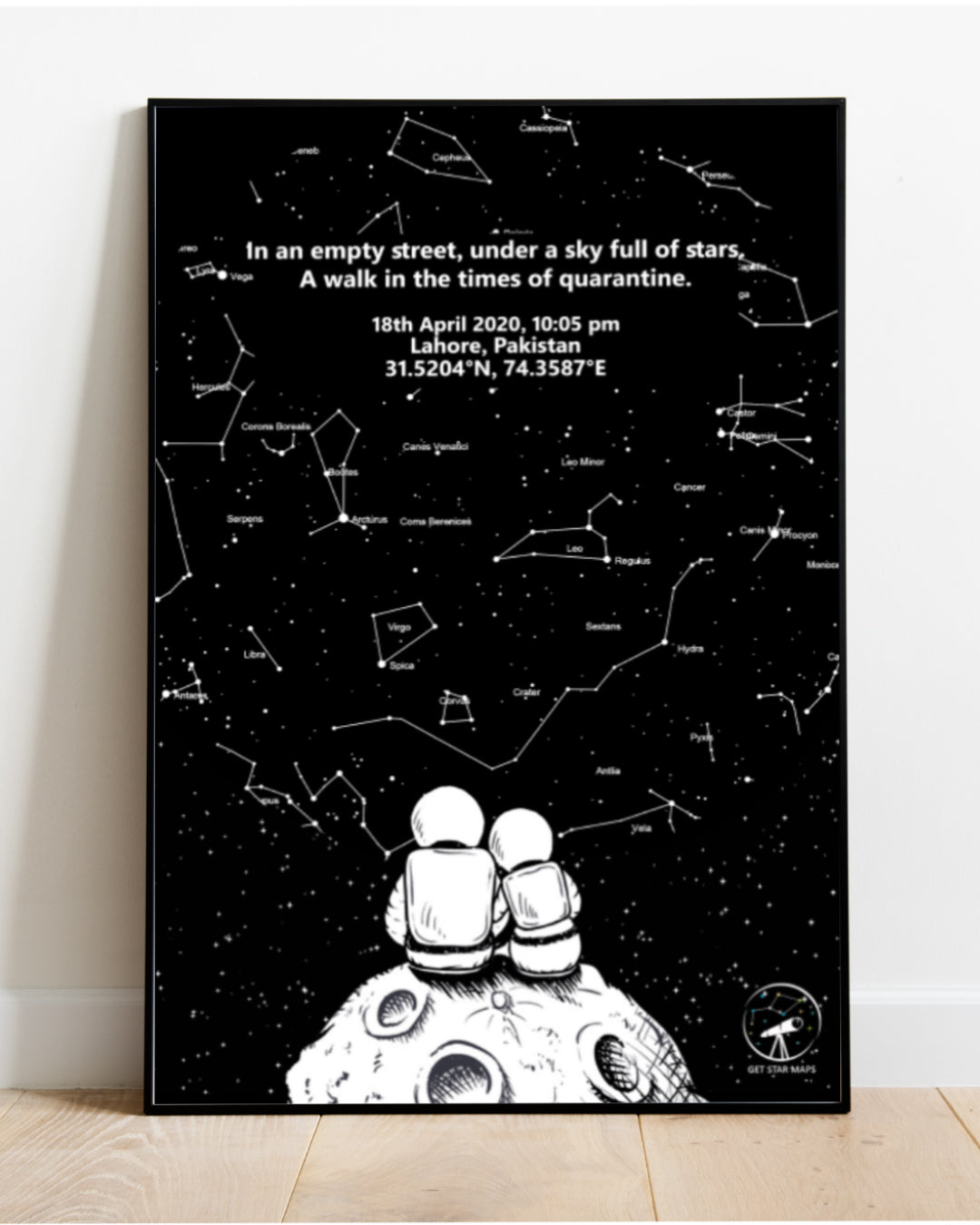 Astronaut Star Map