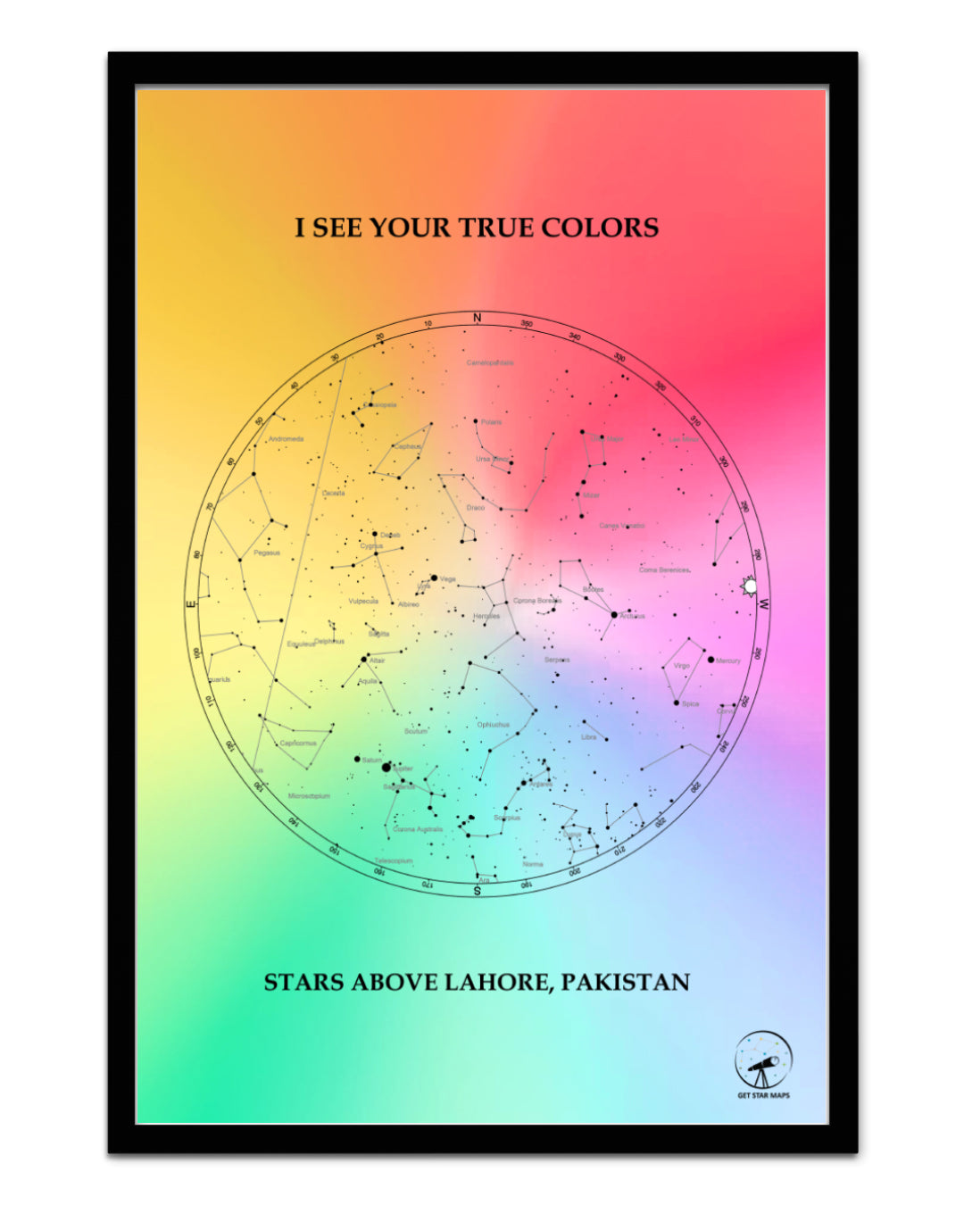 Colors of Life Star Map