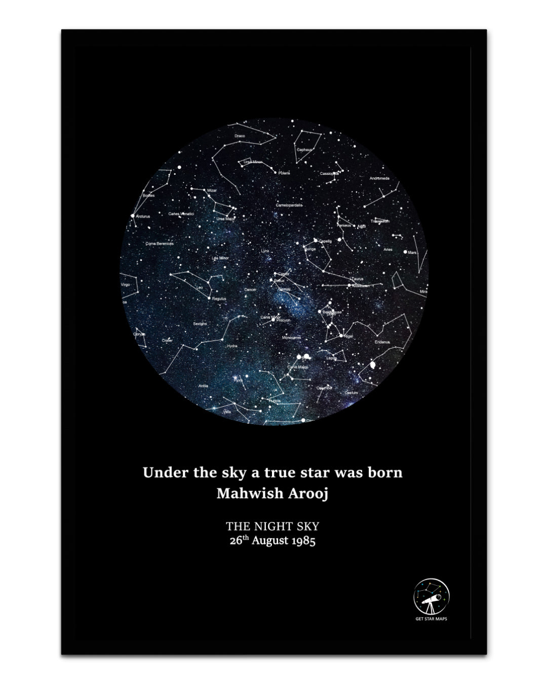 Dark Knight Star Map