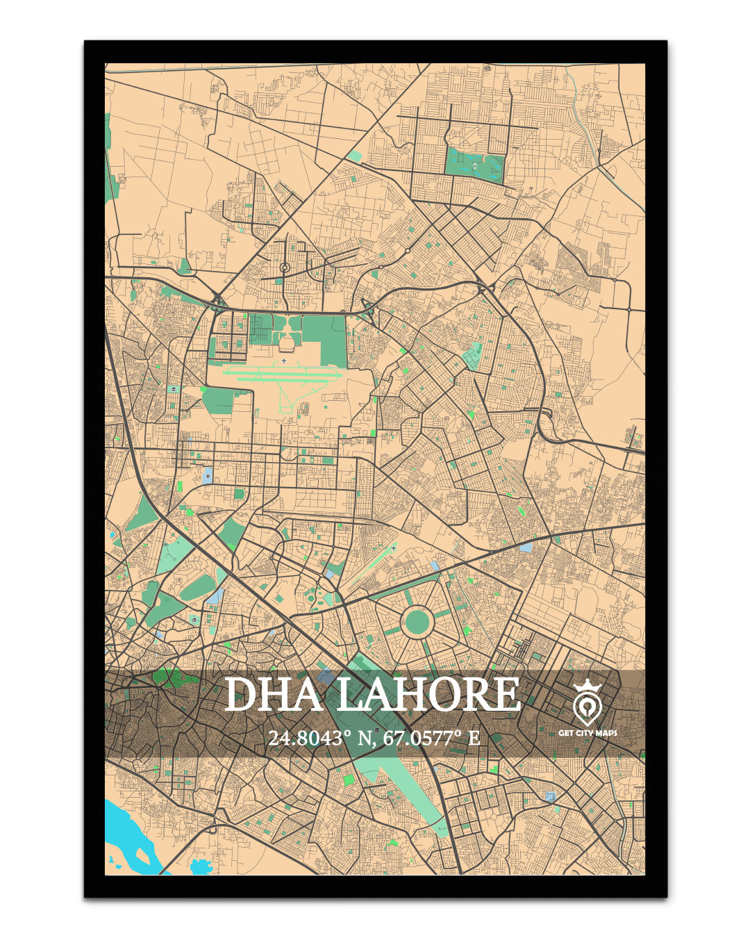 Lahore (DHA) - City Map