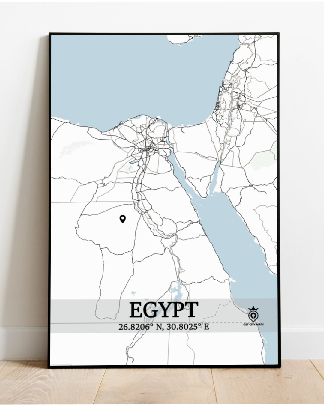 Egypt (White)- City Map