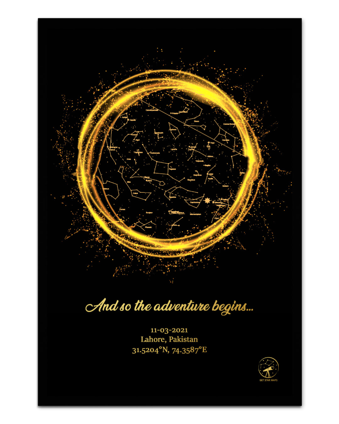 Fab Circle Star Map