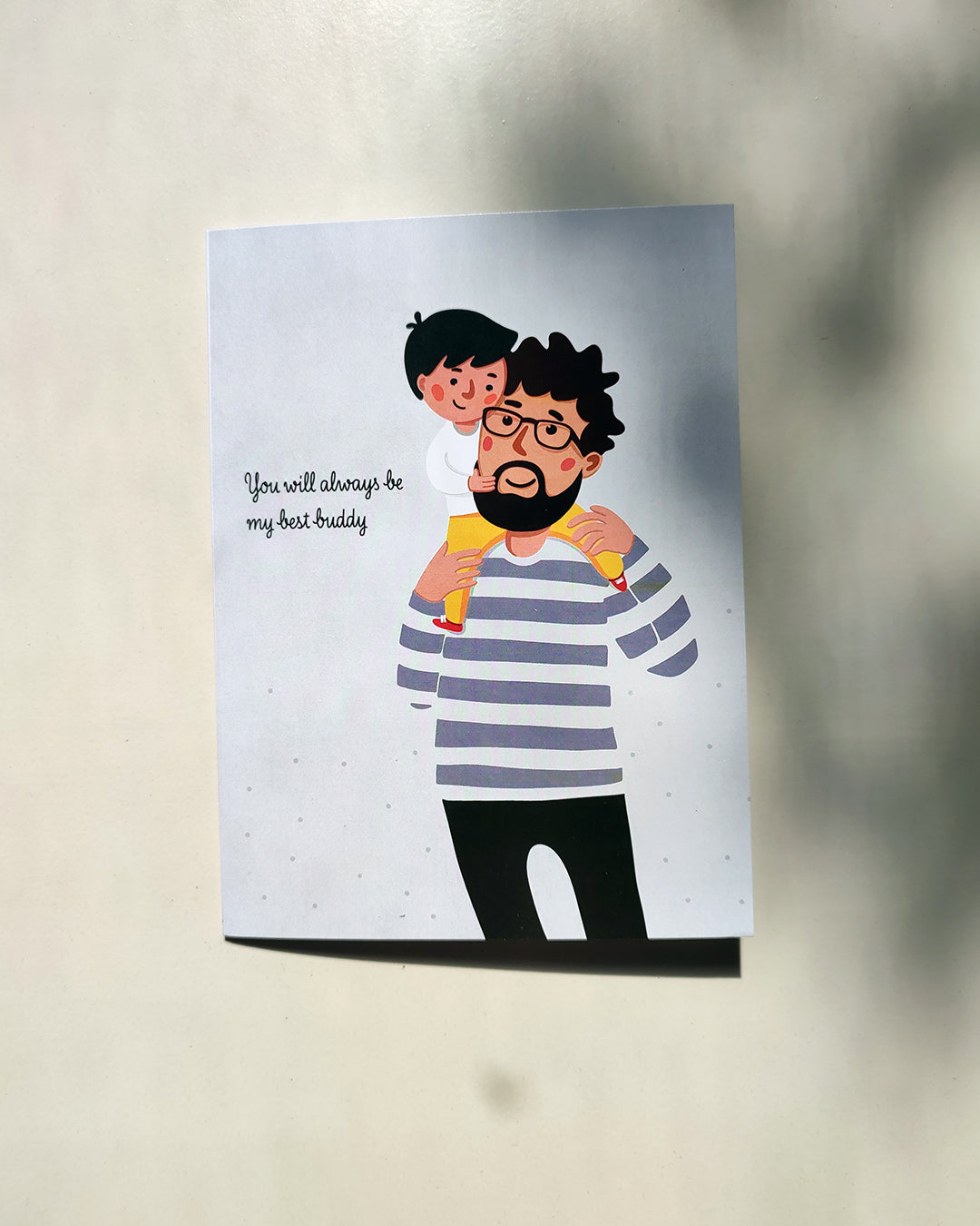 Best Buddy Fathers Day Card