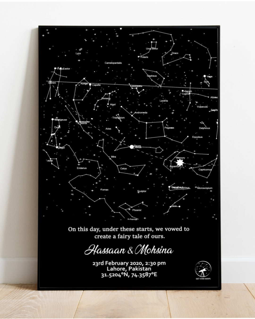 Edge 2 Edge - Black Star Map