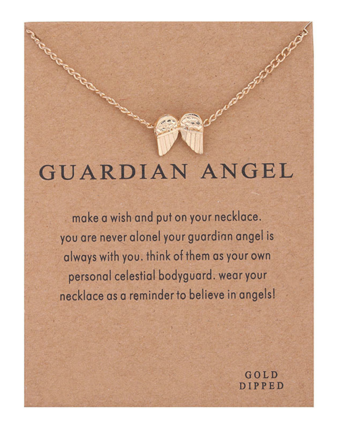 Guardian Angel Make a Wish Pendant