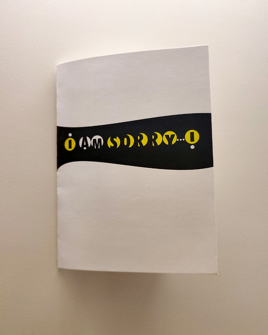 I am Sorry Card