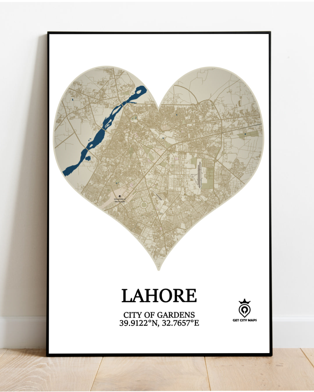 Heart of Lahore - City Map