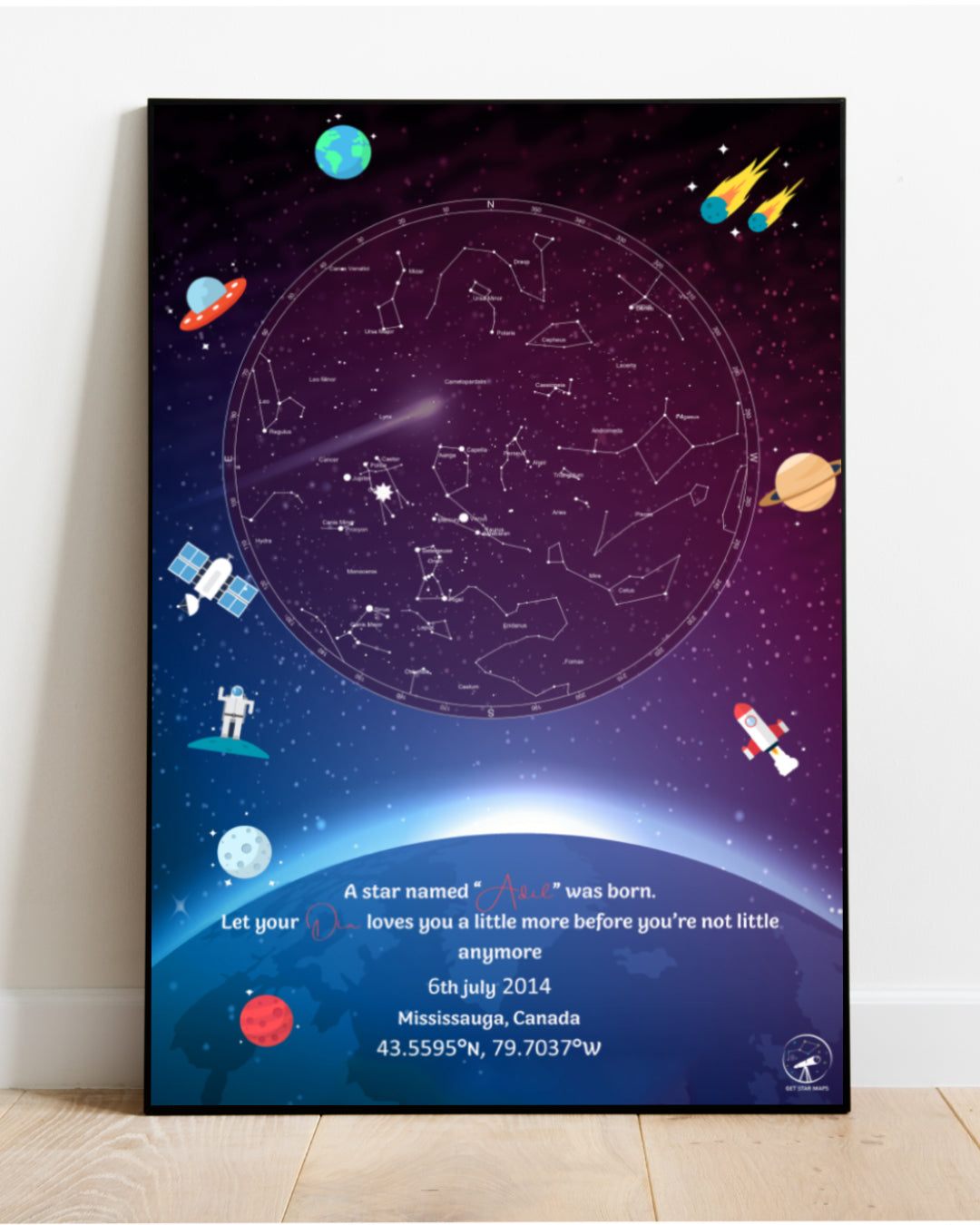 Astronaut - Kids Edition 2 Star Map
