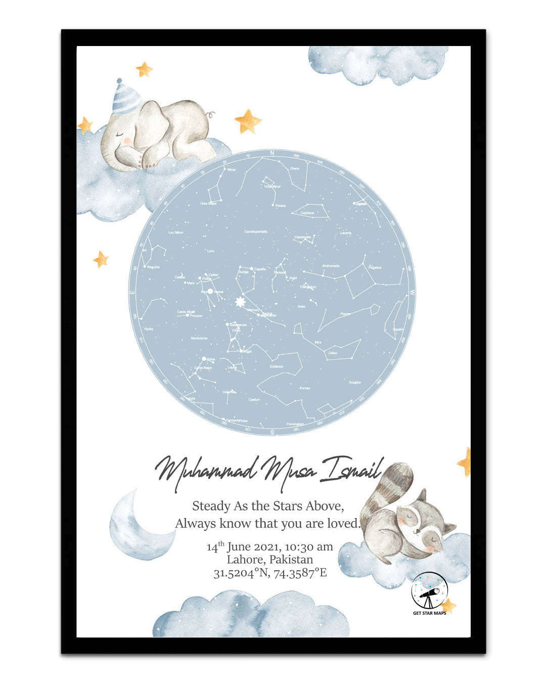 Kids Special Star Map