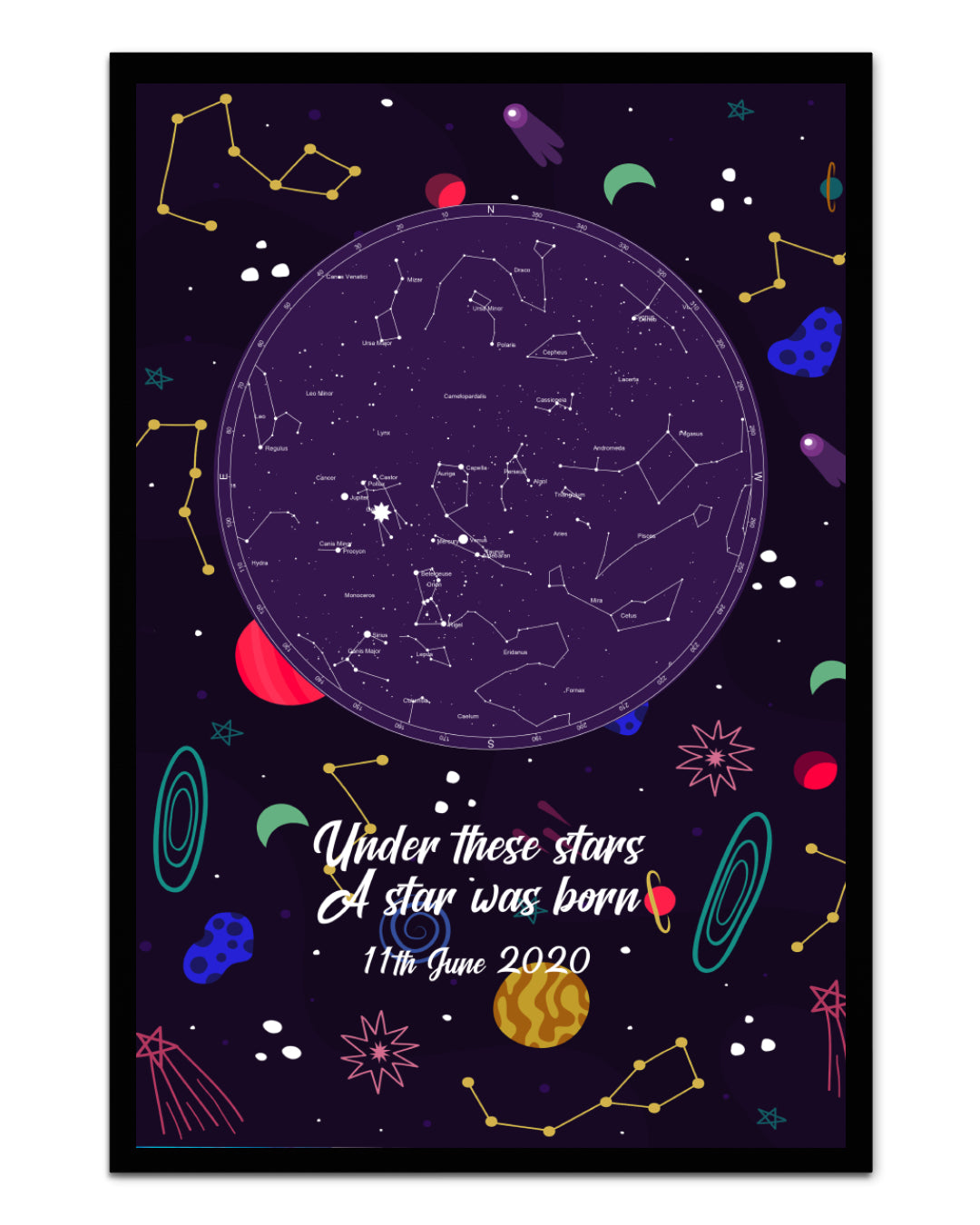Astronaut - Kids Edition 1 Star Map