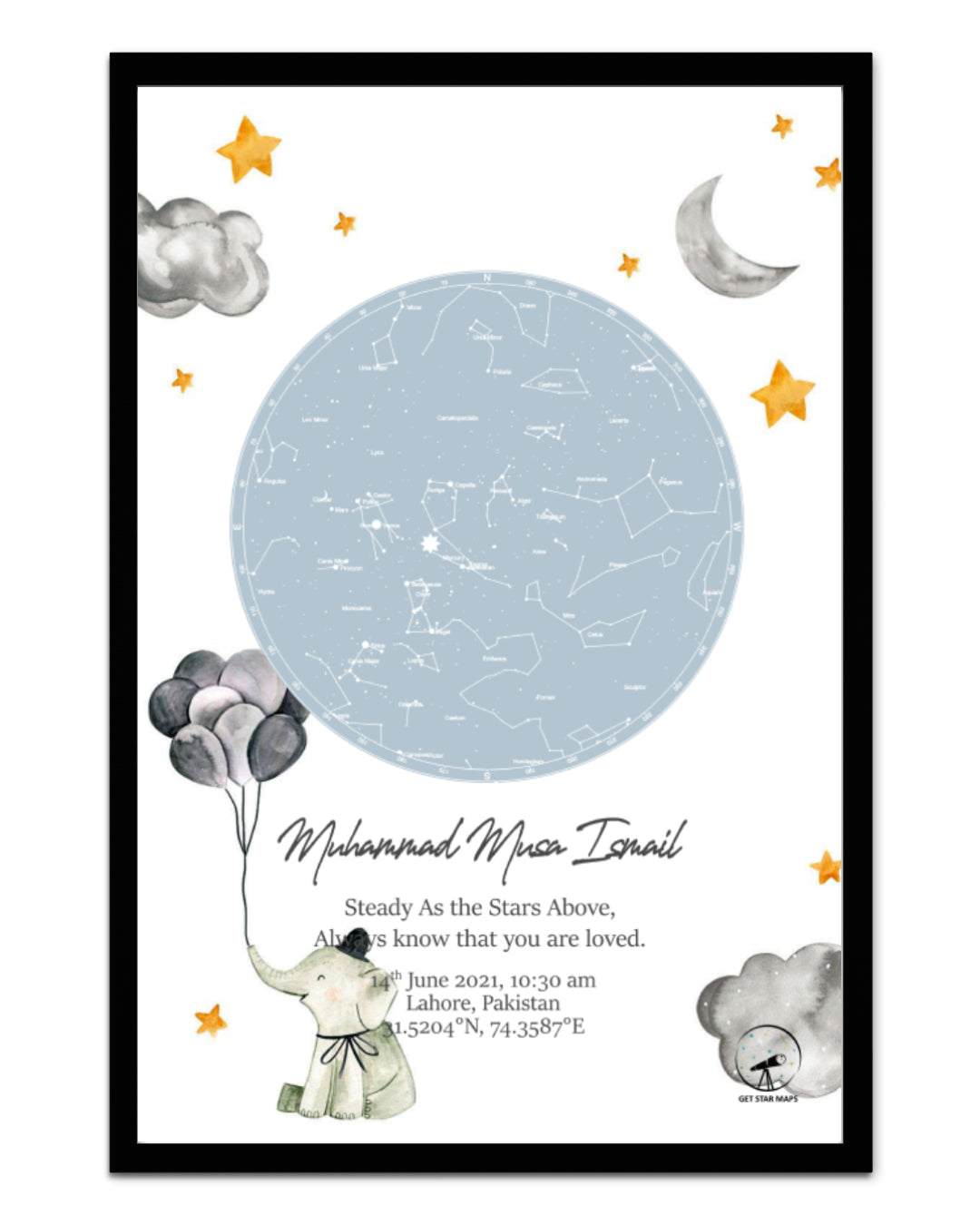 Kids Special Version 2 Star Map