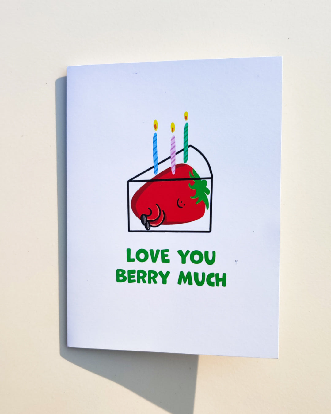 Love You Berry Much Card