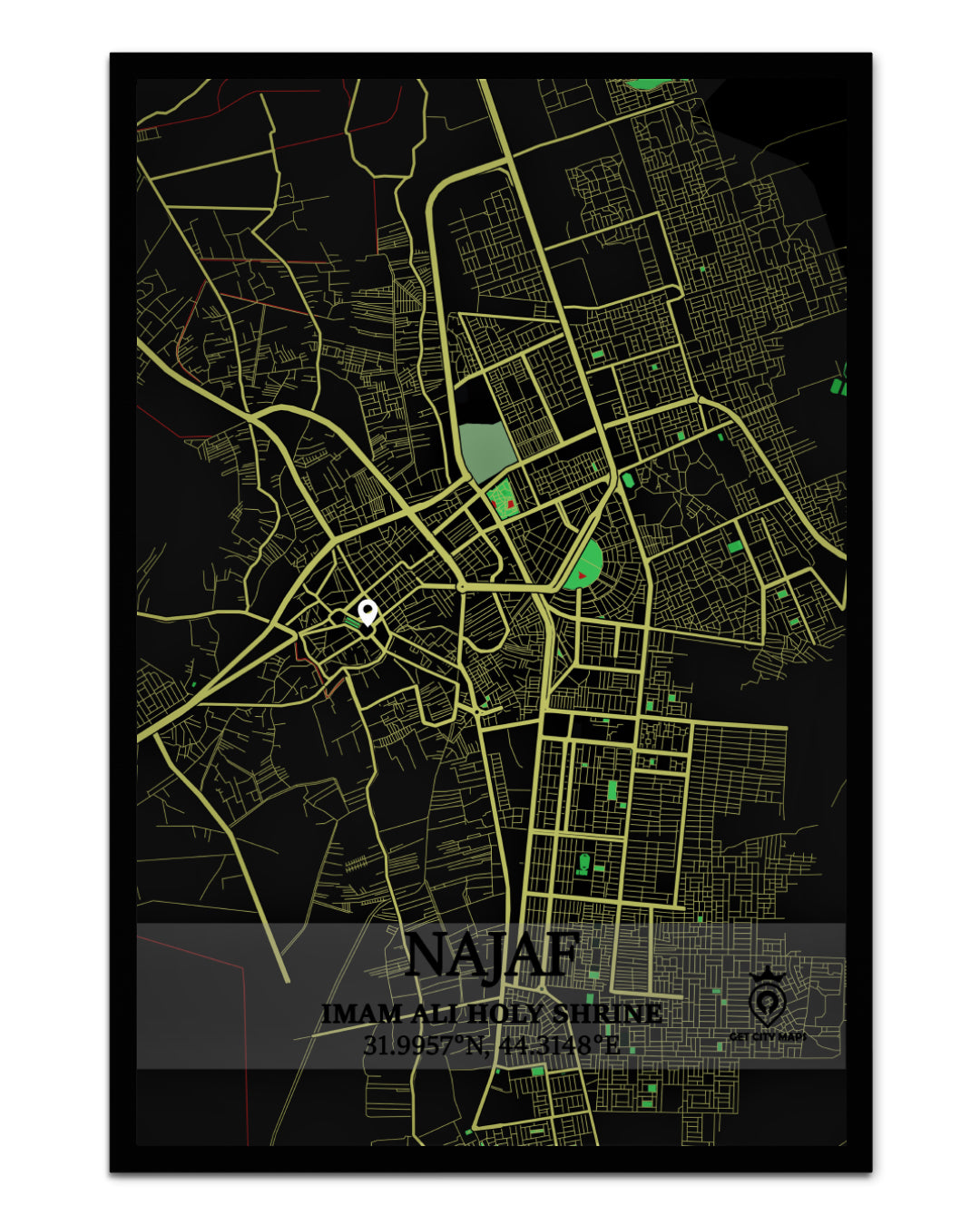 Najaf - City Map