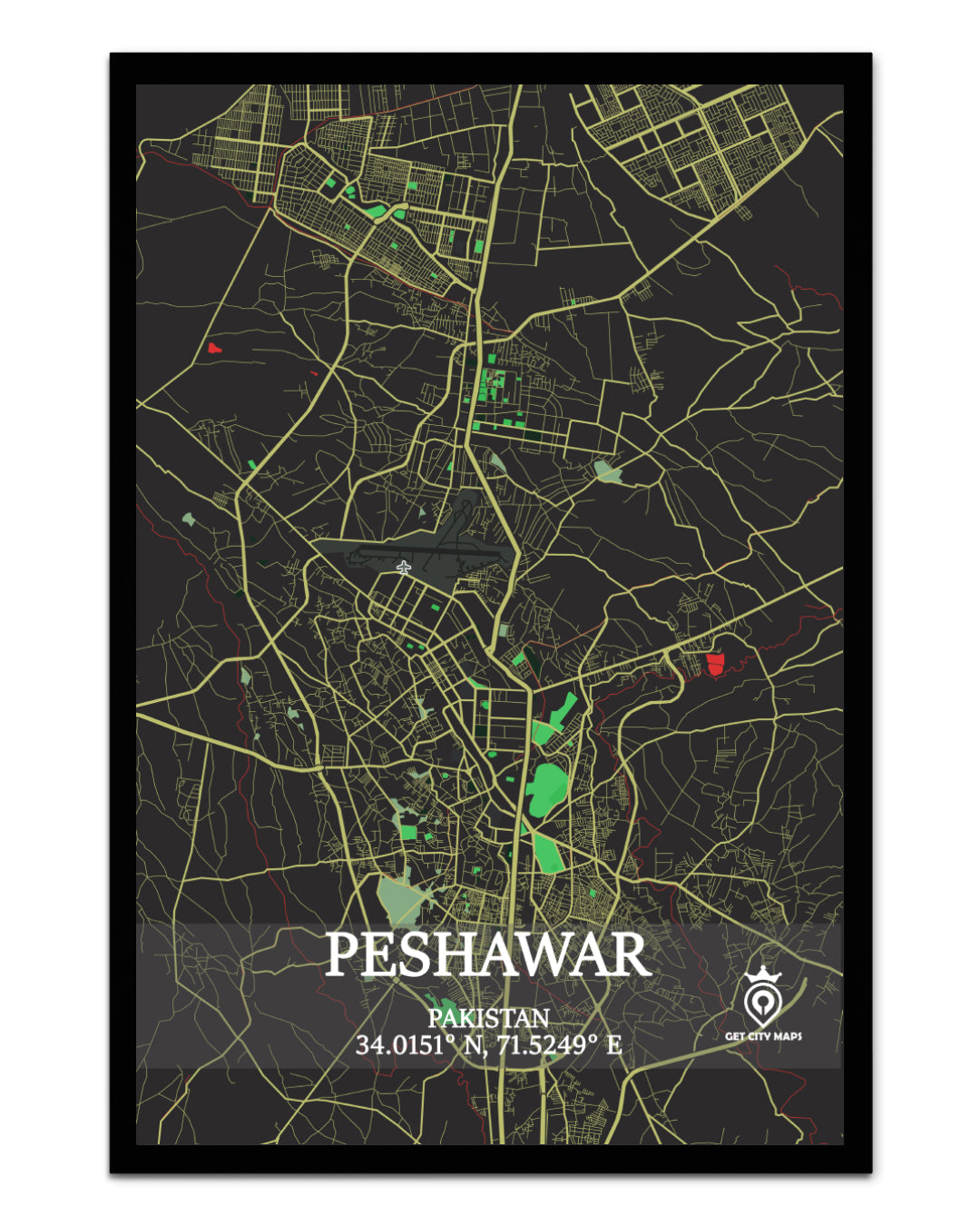 Peshawar - City Map