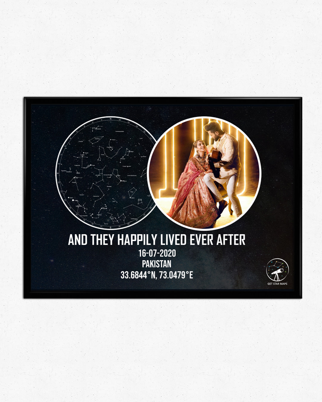 Custom Picture with Star Map