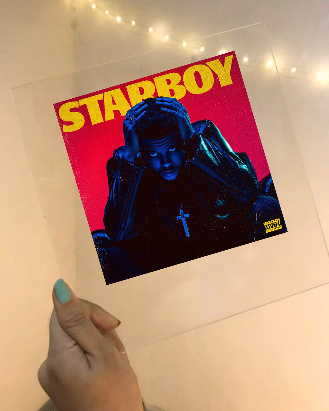 Star Boy Custom Music Plaque