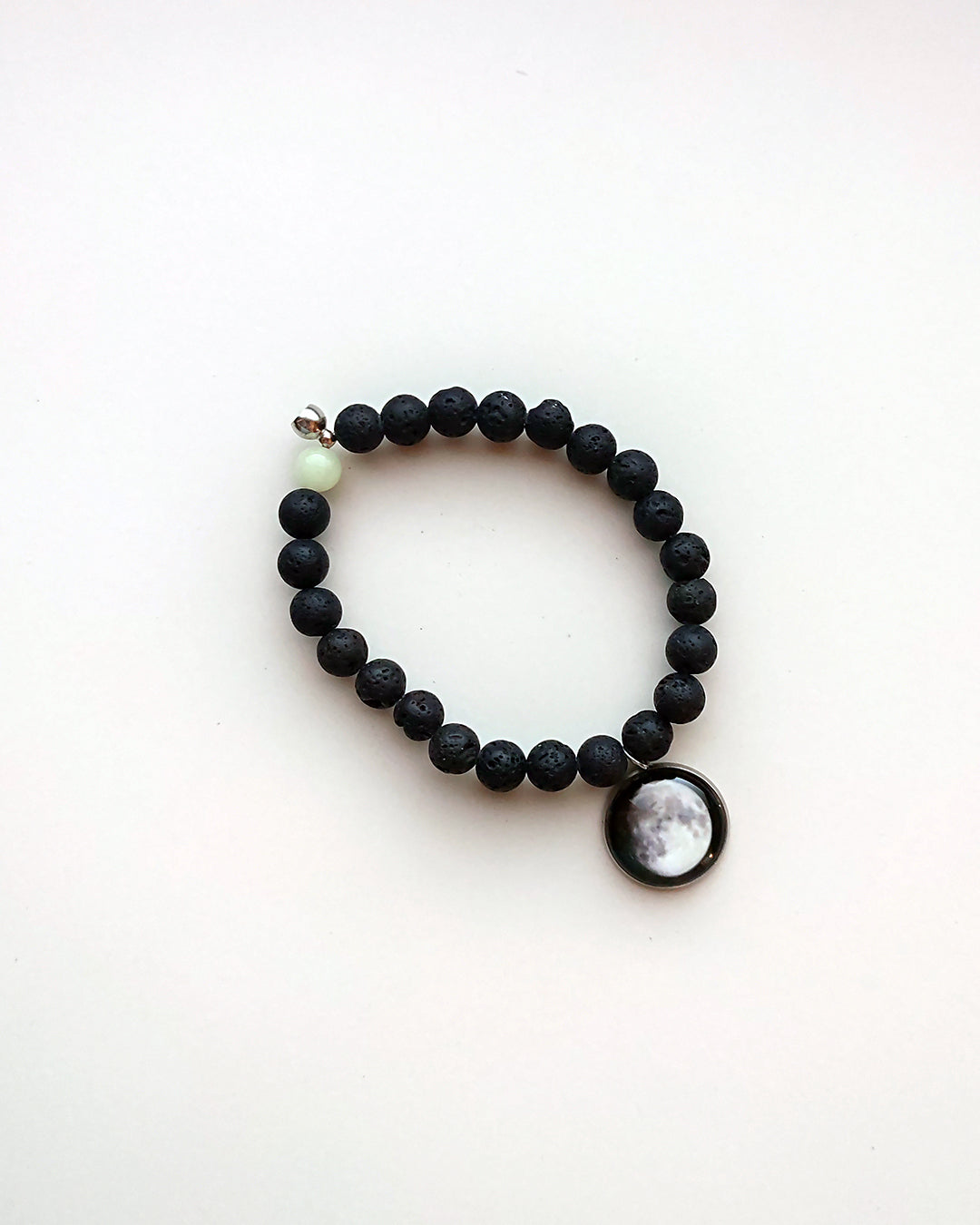 Waxing Gibbous - Black - Moon Glow Bracelet