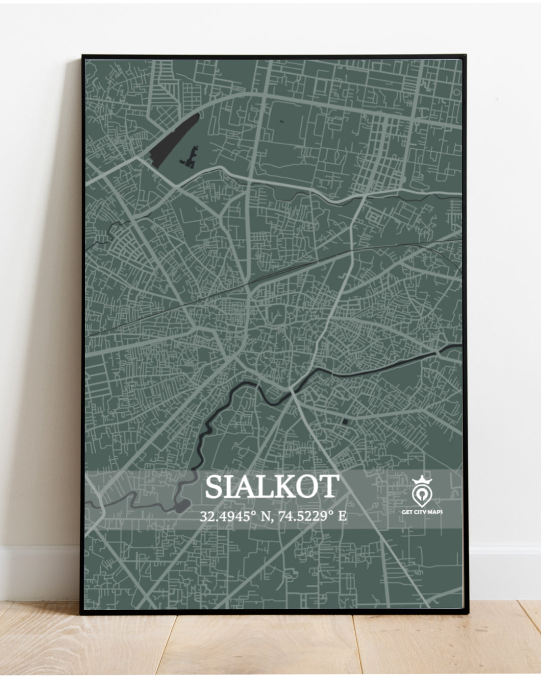 Sialkot - City Map