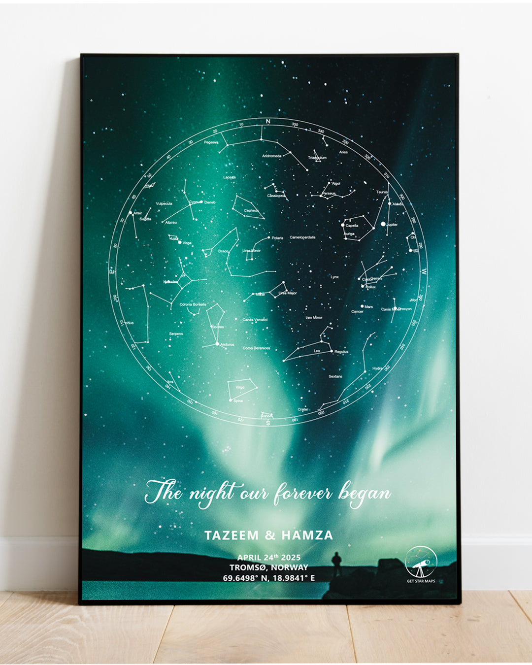 Milky Way Galaxy Star Map