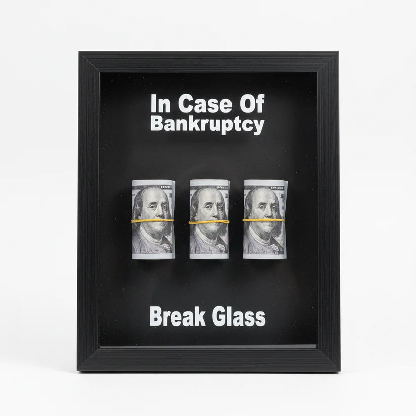 In Case Of Bankruptcy Break Glass 🔨