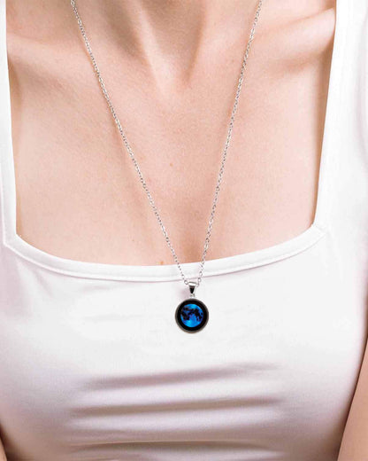 Blue Moon Phase - Necklace
