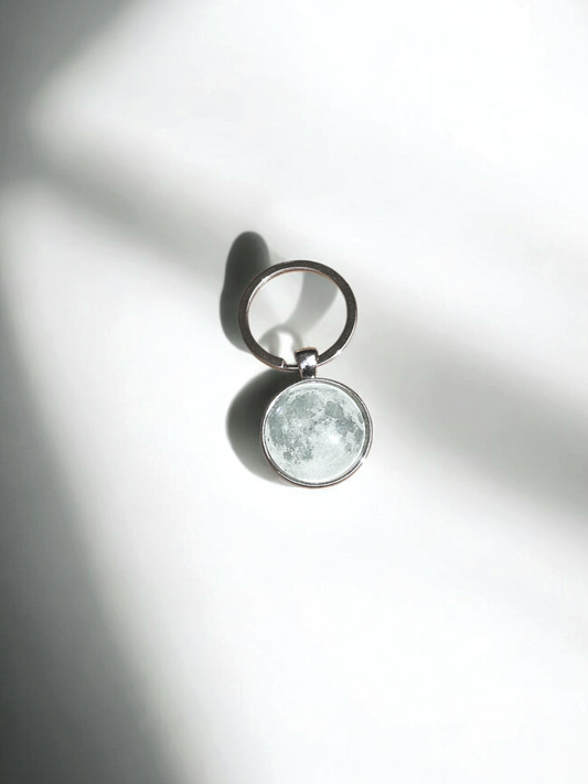 Full Moon - Key Ring