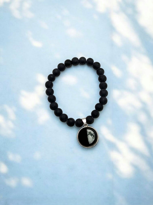 Waxing Quarter - Moon Glow Bracelet