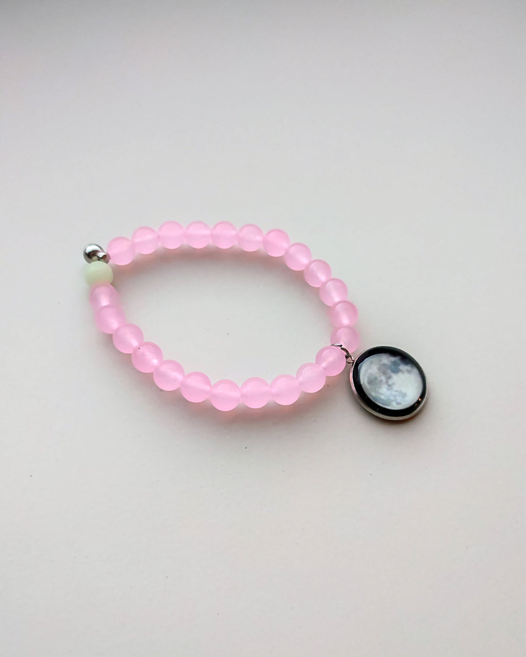 Waning Gibbous - Pink - Moon Glow Bracelet