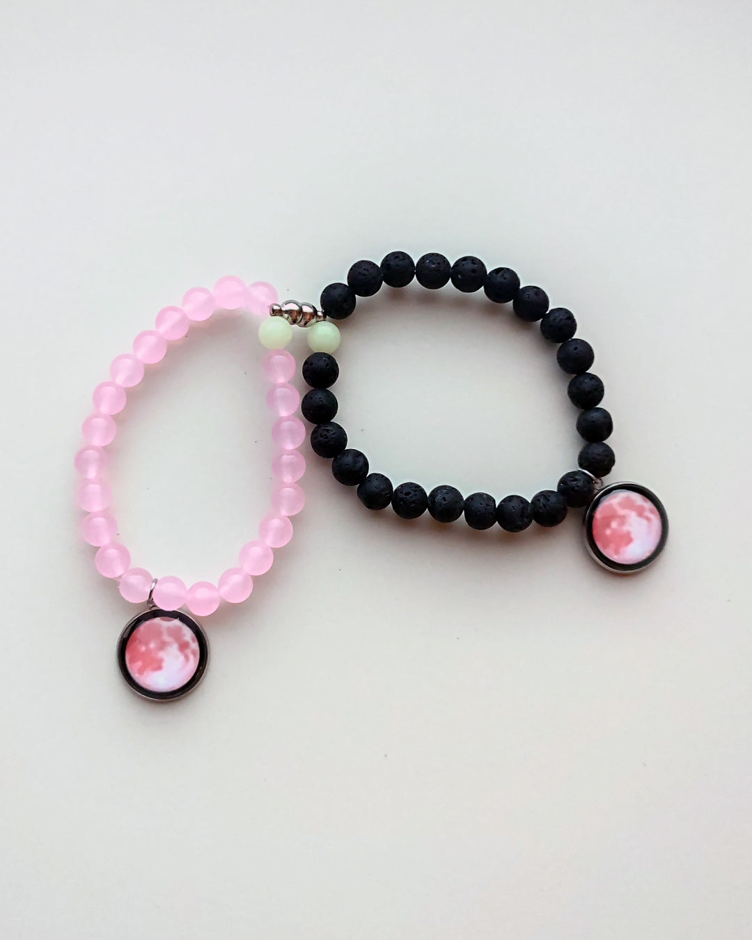 Pink Moon Couple - Moon Glow Bracelet